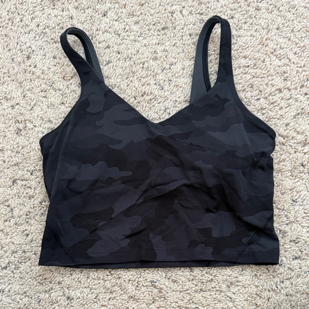 Black Camo align tank